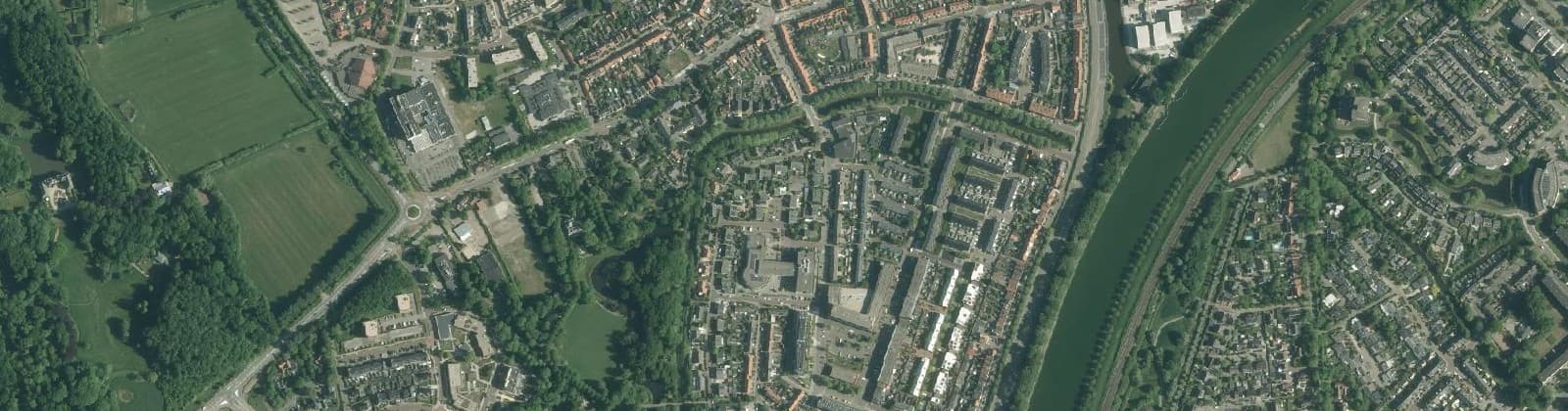 Luchtfoto van Stromenwijk/'t Zand