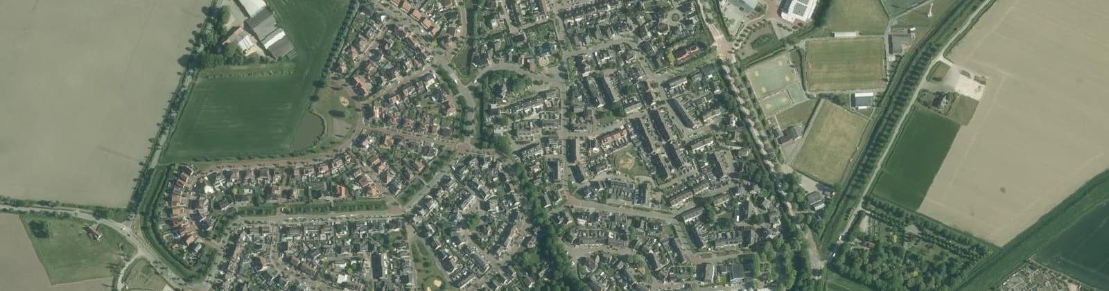 Luchtfoto van Arnemuiden