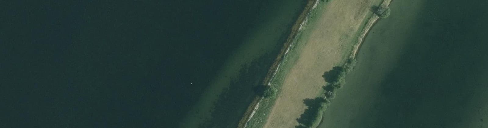 Luchtfoto van Veerse Meer