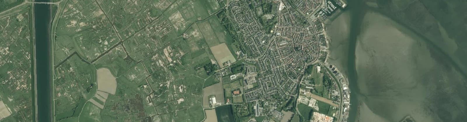 Luchtfoto van Wijk 00 Yerseke