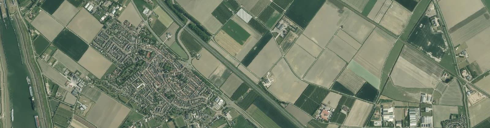 Luchtfoto van Wijk 01 Kruiningen
