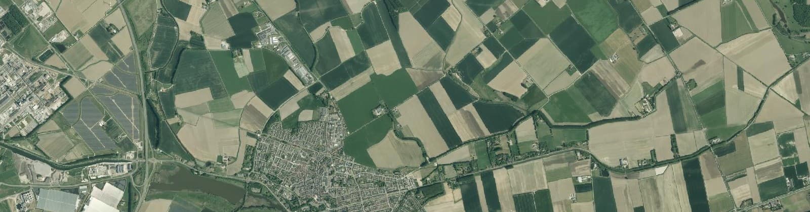 Luchtfoto van Buitengebied Axel