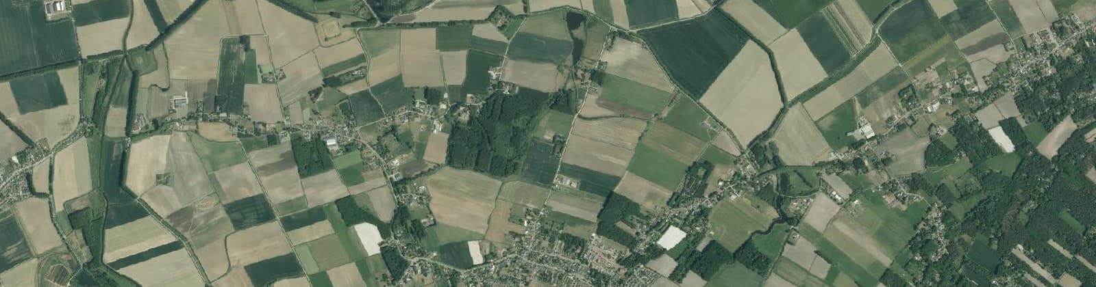 Luchtfoto van Buitengebied Koewacht