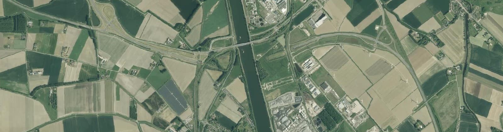 Luchtfoto van Buitengebied Sluiskil
