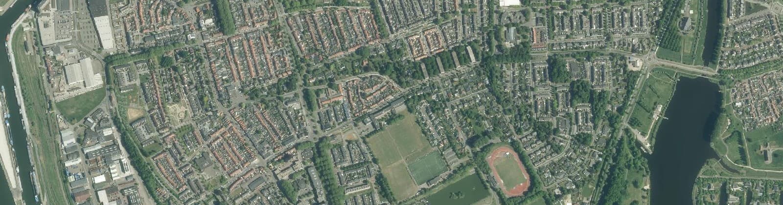 Luchtfoto van Terneuzen Noord