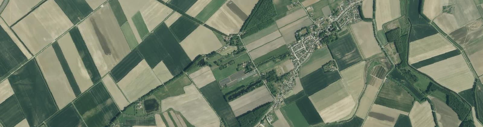 Luchtfoto van Buitengebied Zuiddorpe