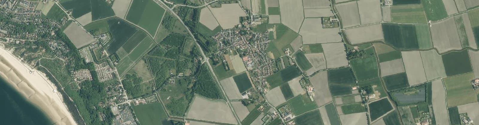 Luchtfoto van Wijk 10 Biggekerke