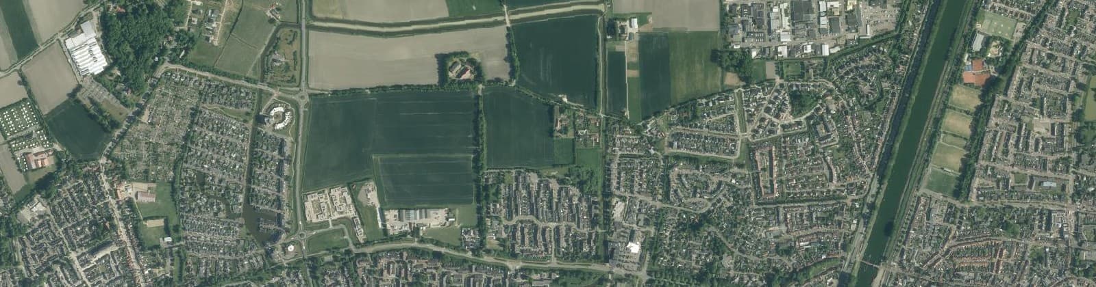 Luchtfoto van Lammerenburg