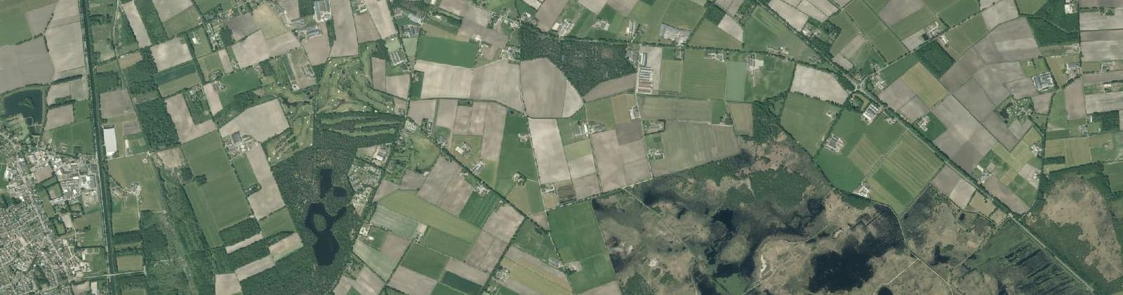 Luchtfoto van Heusden wonen