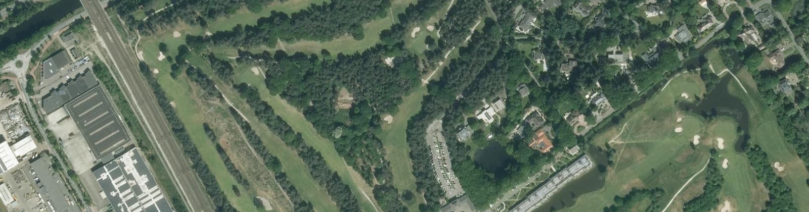 Luchtfoto van Villawijk