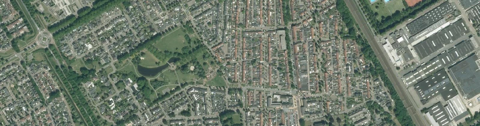 Luchtfoto van Wilhelminadorp