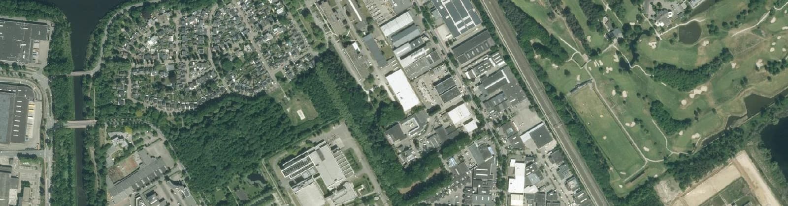 Luchtfoto van Breeven