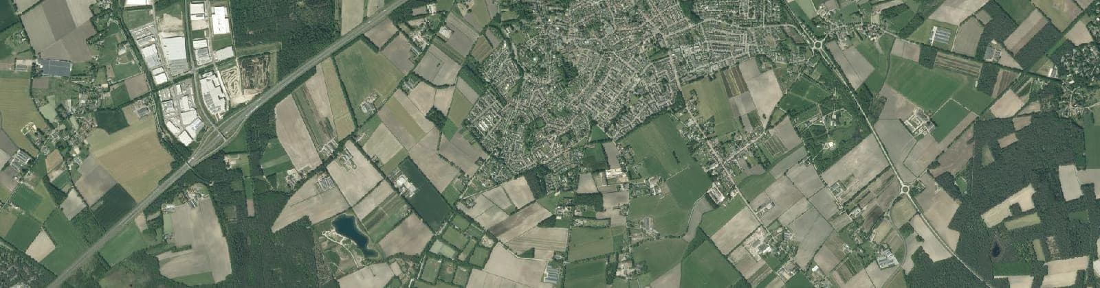 Luchtfoto van Eersel