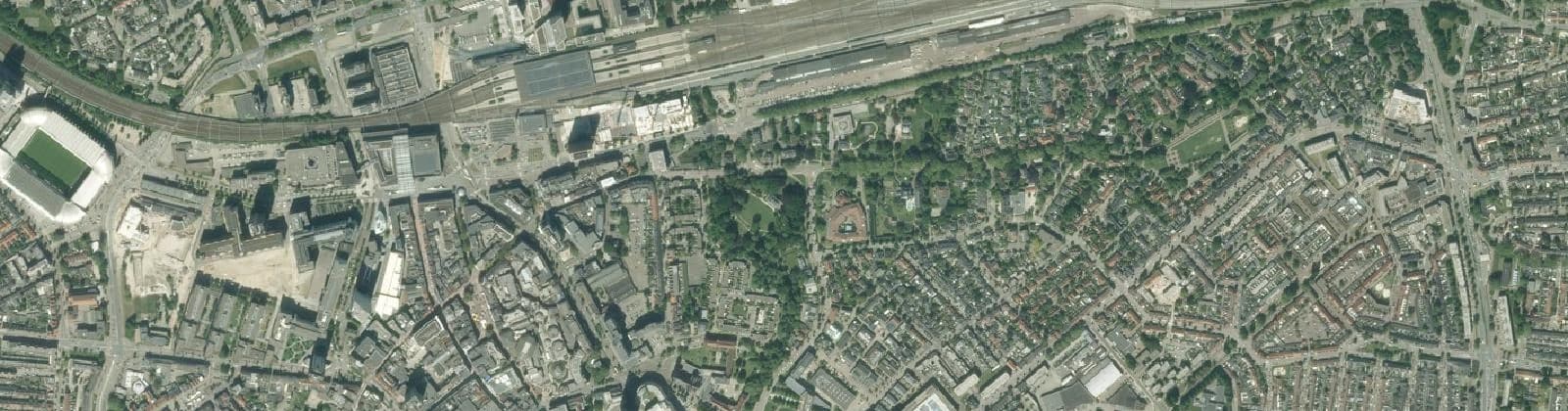Luchtfoto van Centrum