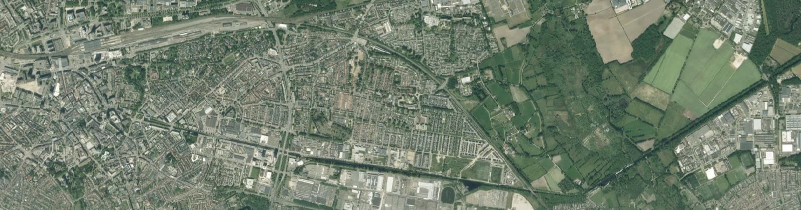 Luchtfoto van Doornakkers