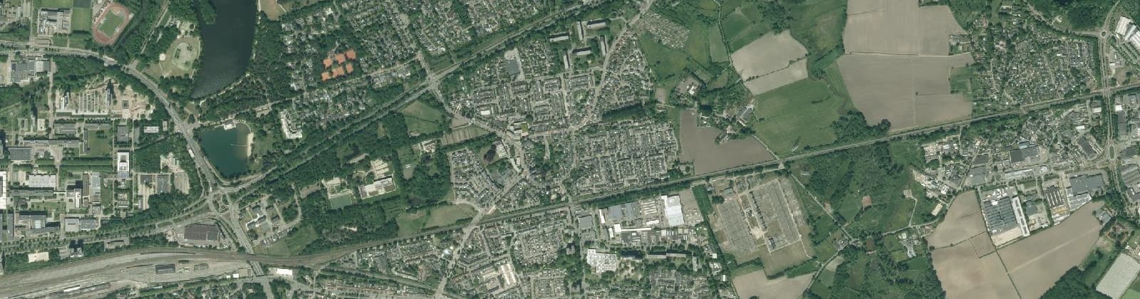 Luchtfoto van Oud-Tongelre