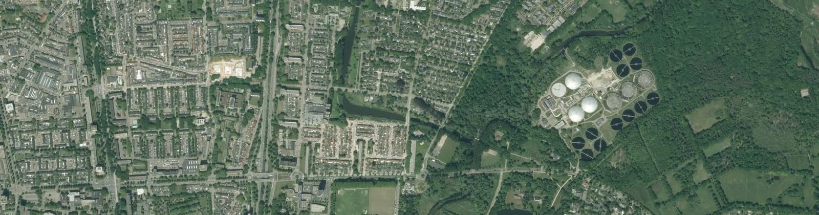Luchtfoto van Begijnenbroek