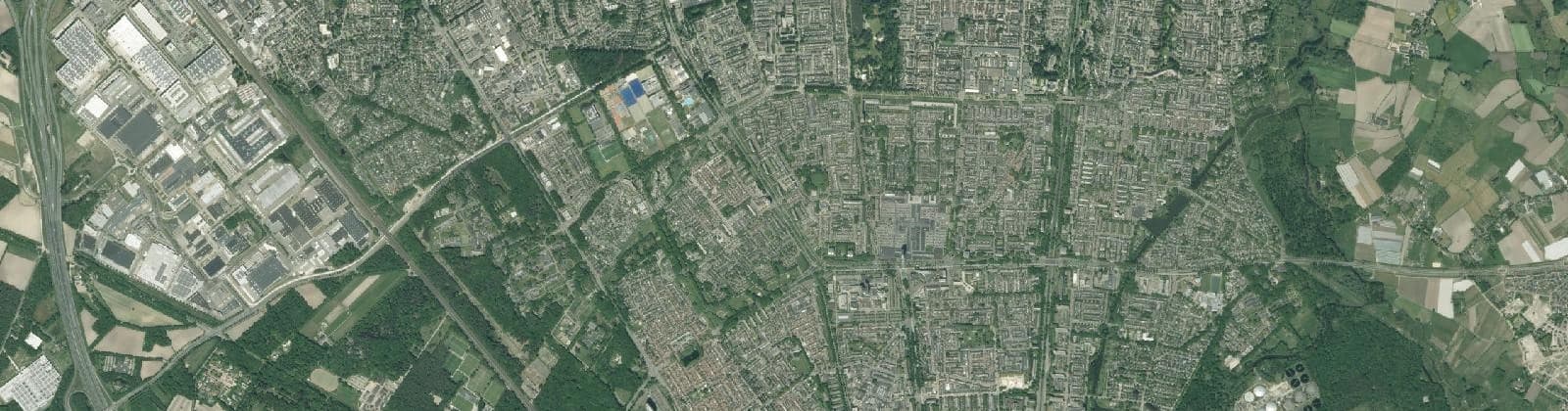 Luchtfoto van Ontginning