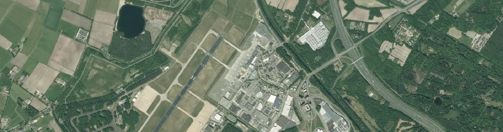 Luchtfoto van Meerhoven