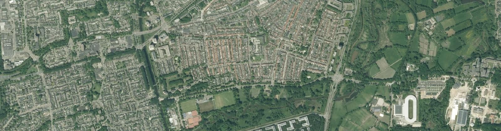 Luchtfoto van Oud-Gestel