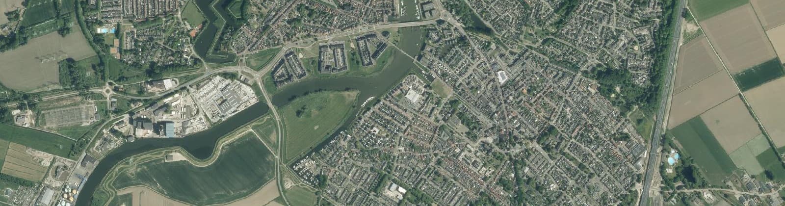 Luchtfoto van Wijk 00 Raamsdonksveer