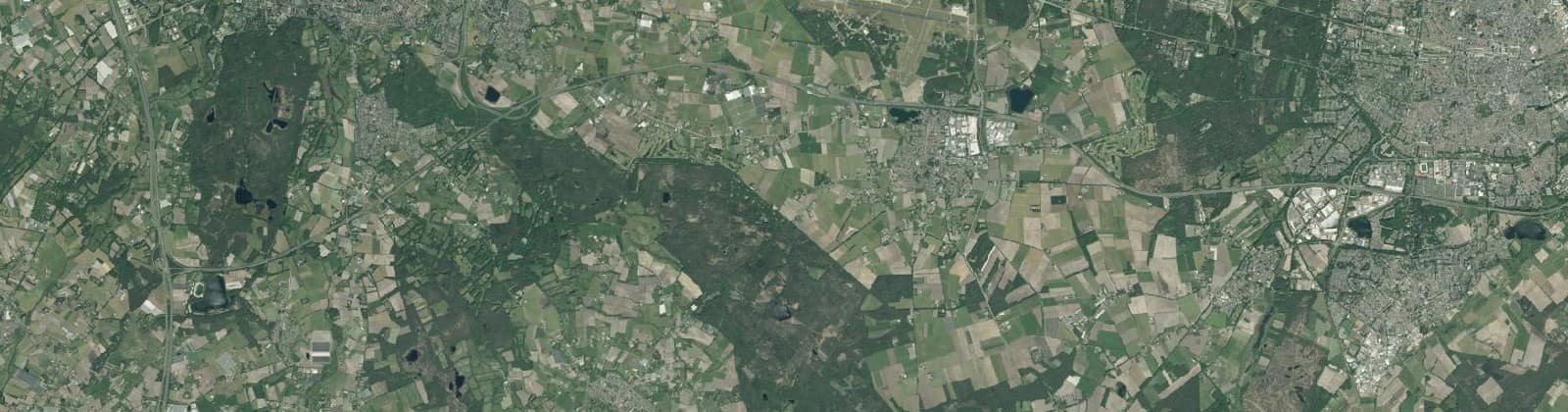 Luchtfoto van Gilze