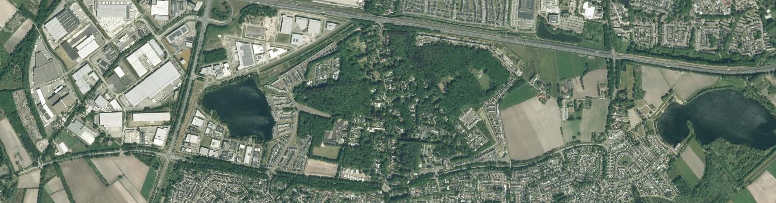Luchtfoto van Wijk 08 De Boschkens