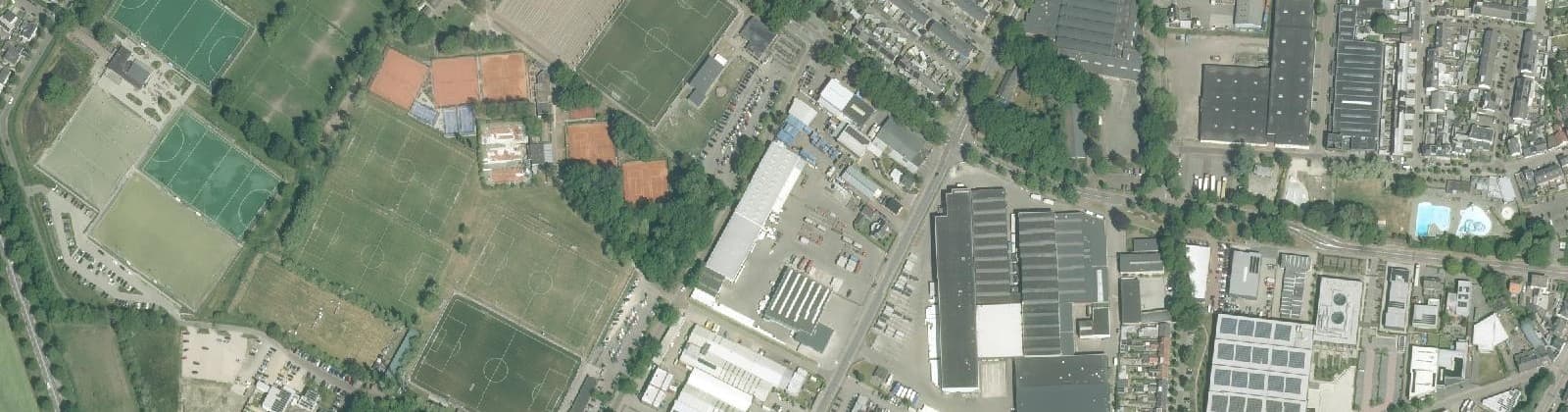 Luchtfoto van Wijk 13 Bedrijventerrein Tijvoort