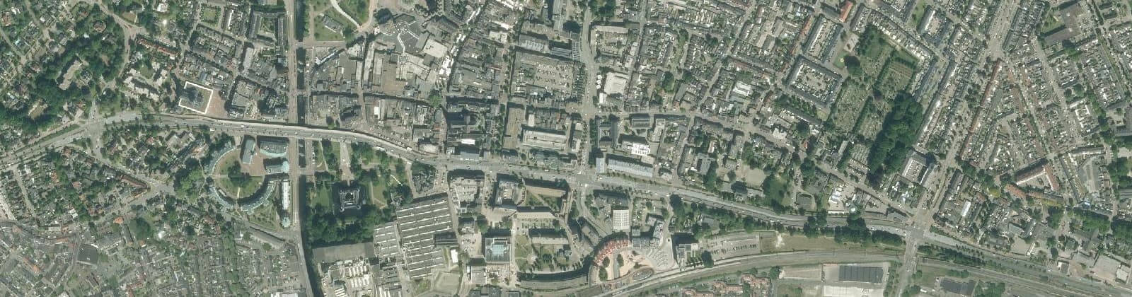 Luchtfoto van Wijk 10 Binnenstad