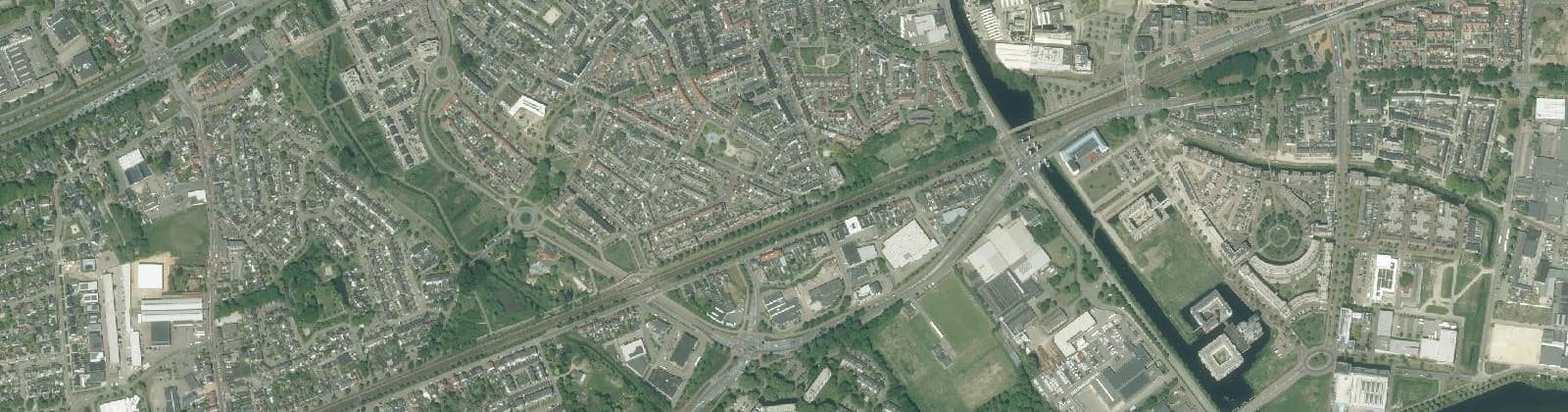Luchtfoto van Wijk 15 Helmond-West