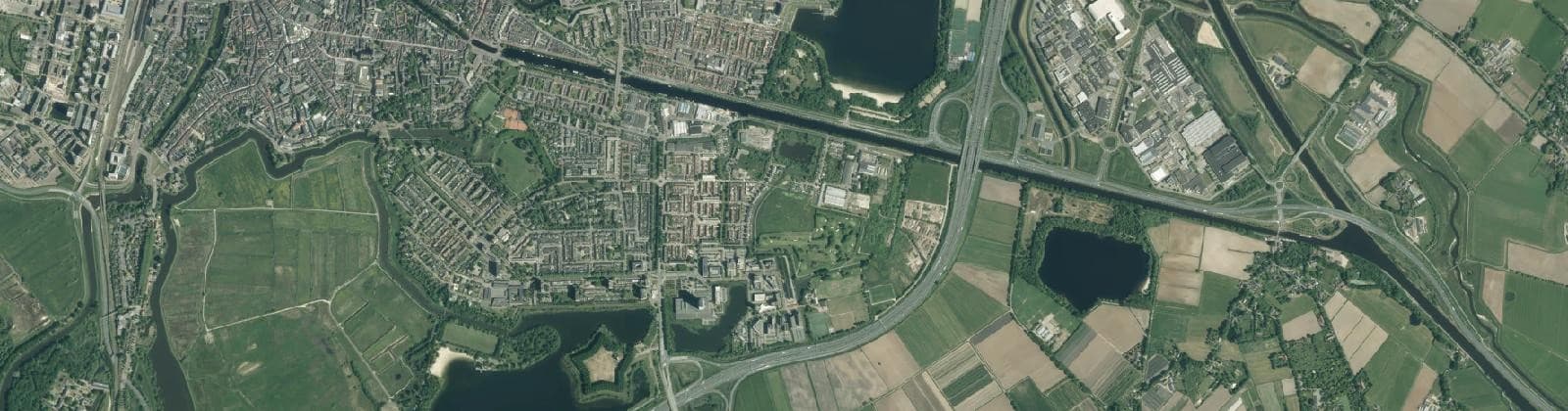 Luchtfoto van Zuidoost