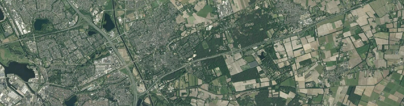 Luchtfoto van Rosmalen-Zuid