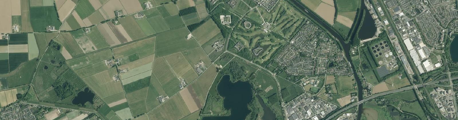 Luchtfoto van Engelen