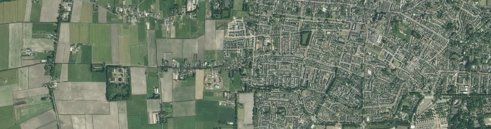 Luchtfoto van Wijk 10 Kaatsheuvel-West