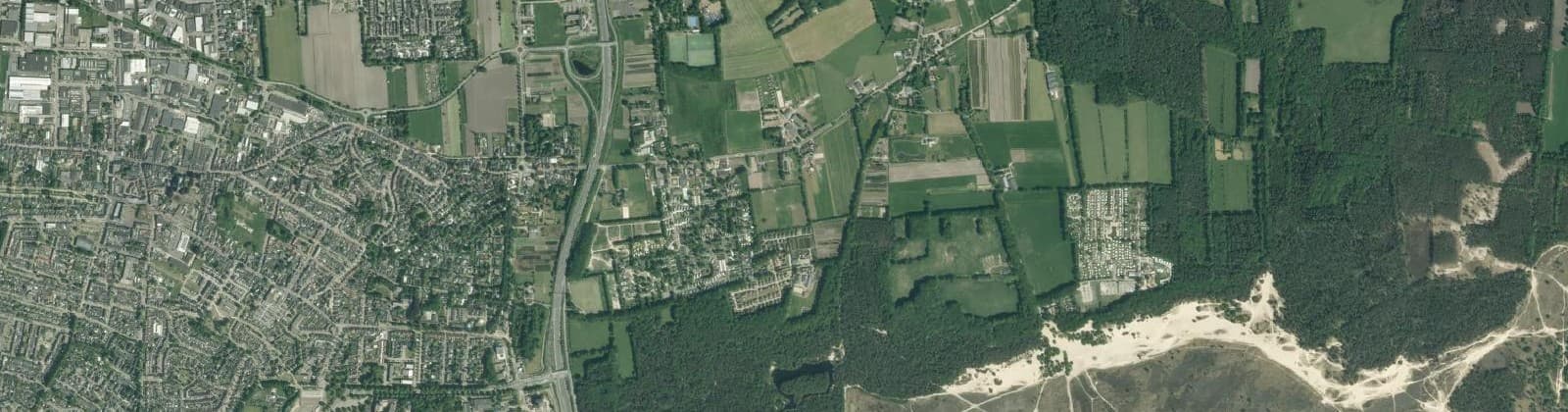 Luchtfoto van Wijk 20 Kaatsheuvel-Oost