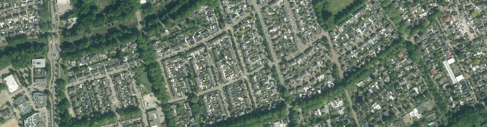 Luchtfoto van Bunders