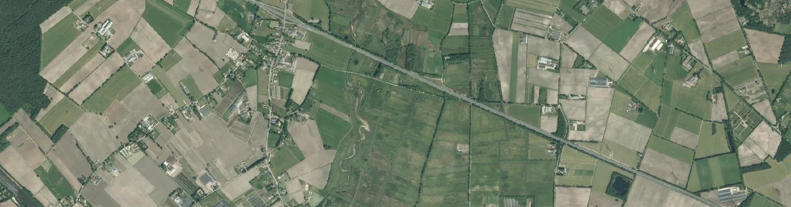 Luchtfoto van Buitengebied Moergestel Zuid-Oost