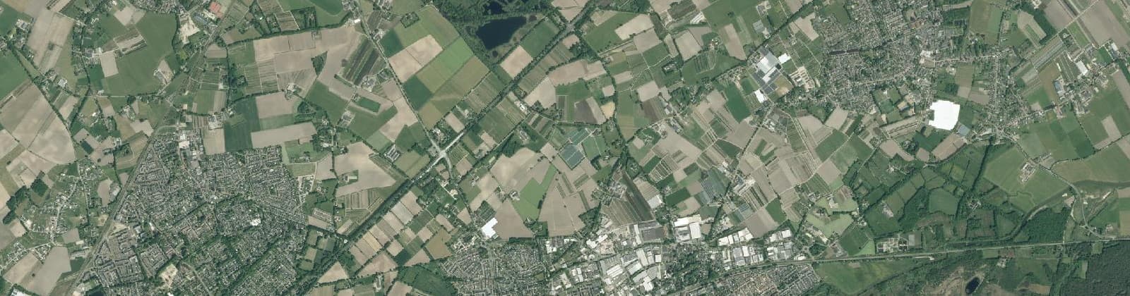 Luchtfoto van Buitengebied Oisterwijk Noord