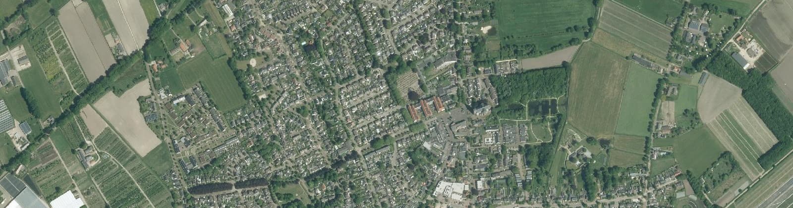 Luchtfoto van Dorp Haaren