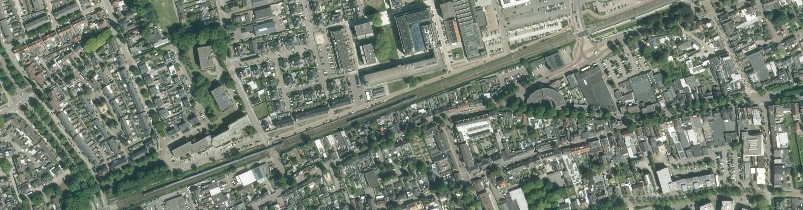 Luchtfoto van KVL terrein