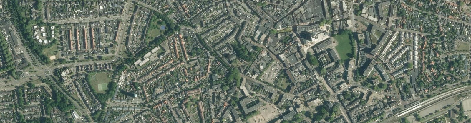 Luchtfoto van Centrum