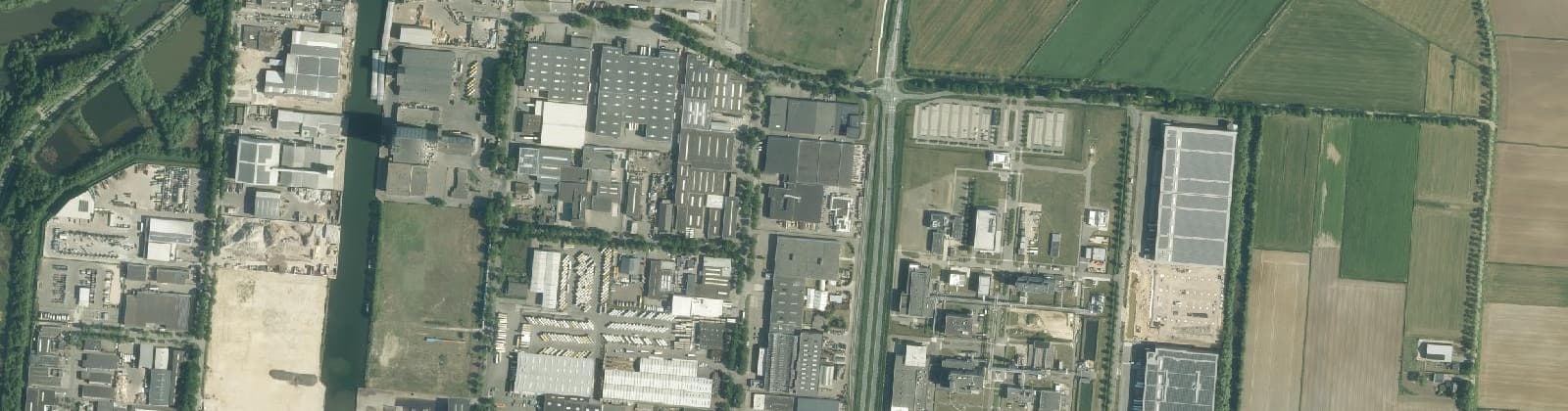 Luchtfoto van Industrieterreinen-Noord