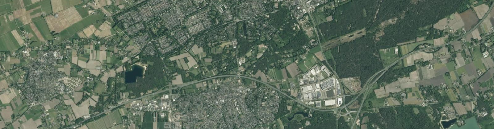 Luchtfoto van Buitengebied-Zuid