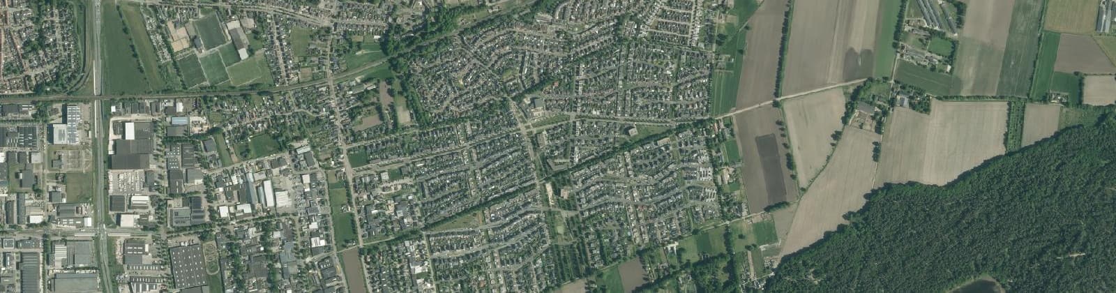 Luchtfoto van Berghem