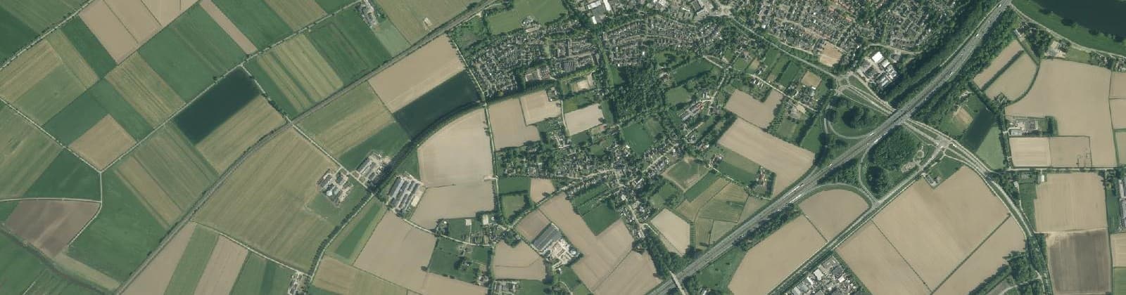 Luchtfoto van Ravenstein
