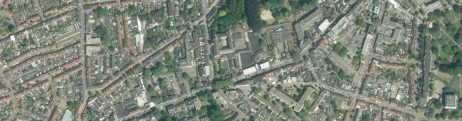 Luchtfoto van Trouwlaan - Uitvindersbuurt