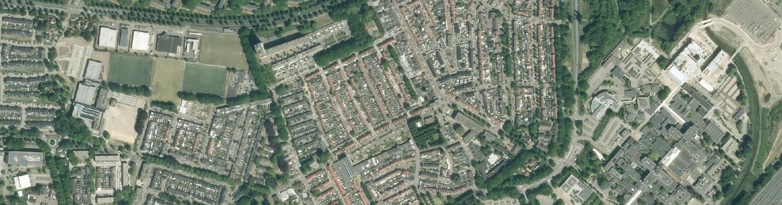 Luchtfoto van Groenewoud