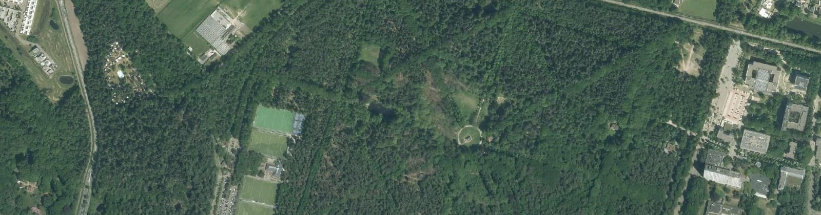 Luchtfoto van De Oude Warande