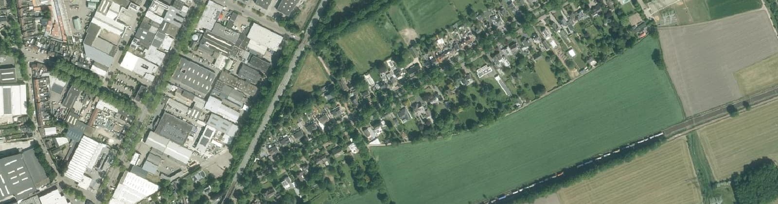 Luchtfoto van Bosscheweg