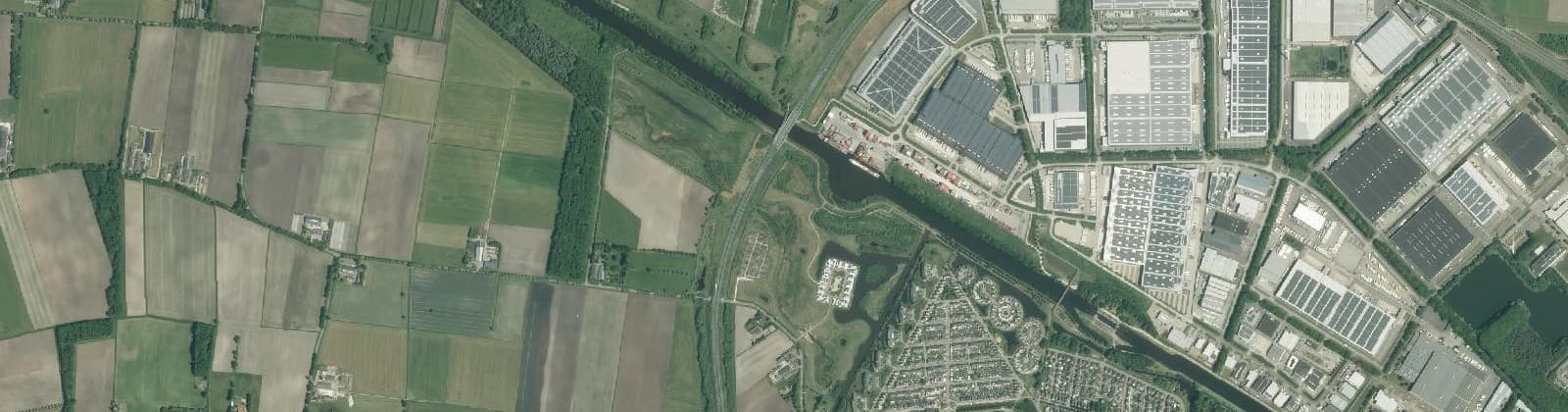 Luchtfoto van Leeuwerik